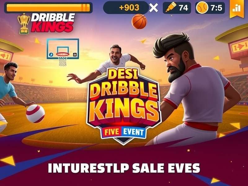 Desi Dribble Kings Gameplay Screenshot